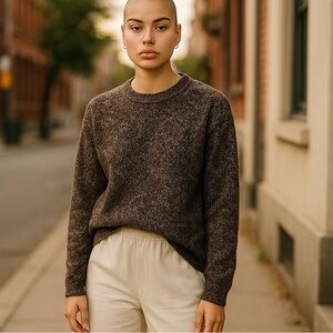 Bolivian Alpaca hand-knit sweater sold by Rainbow Crafts 100% Alpaca Wool